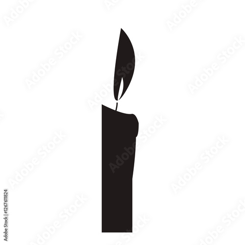 candle vector icon