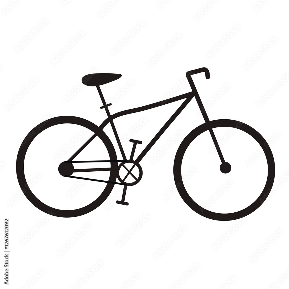Fototapeta premium bicycle vector icon