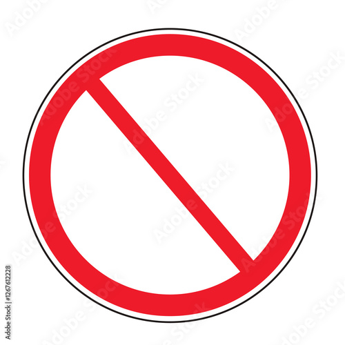 sign is prohibited vector icon Free Download sign is prohibited vector icon - GFXLoad