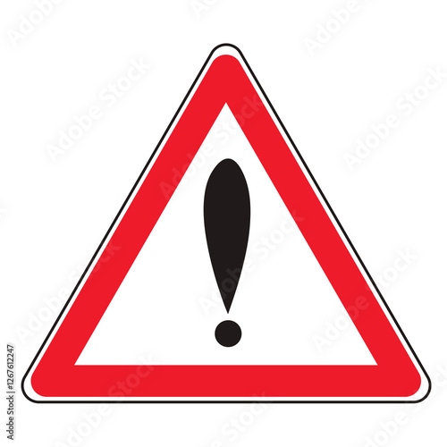 attention vector icon