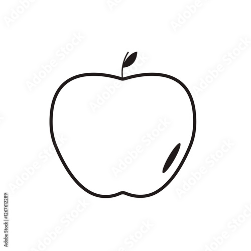apple vector icon
