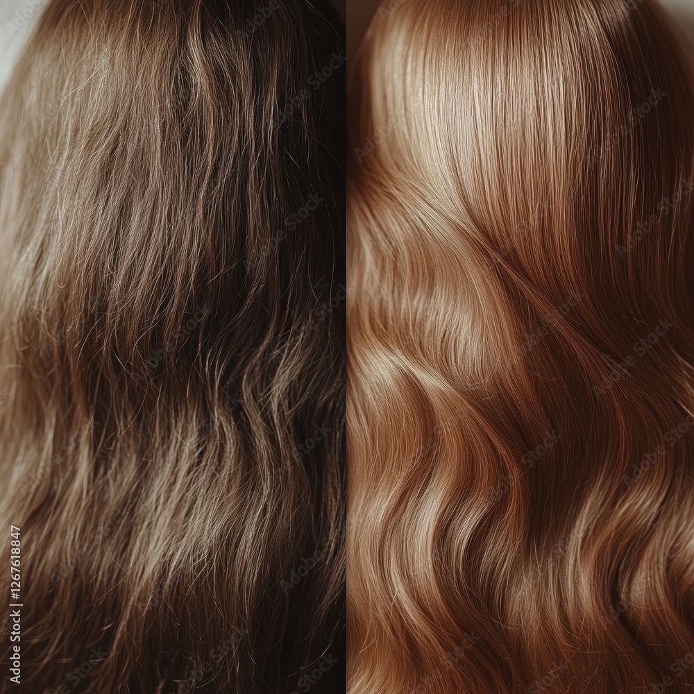 Fototapeta premium hair pack, hair, damaged hair, hair care, damaged hair care, tangled hair, hair model, hair image,