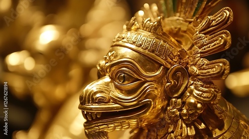 Golden Muisca Deity: A Glimpse into Pre-Columbian Art