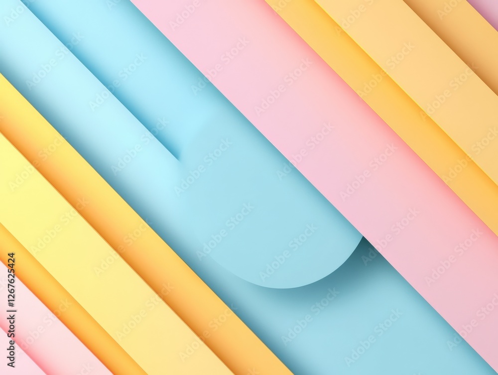 Fototapeta premium abstract pastel background with diagonal stripes