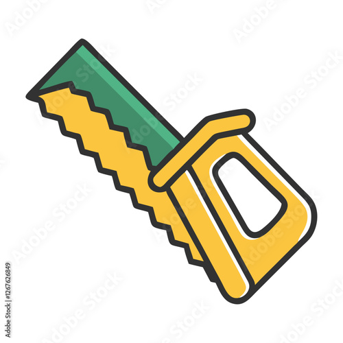 Saw illustration