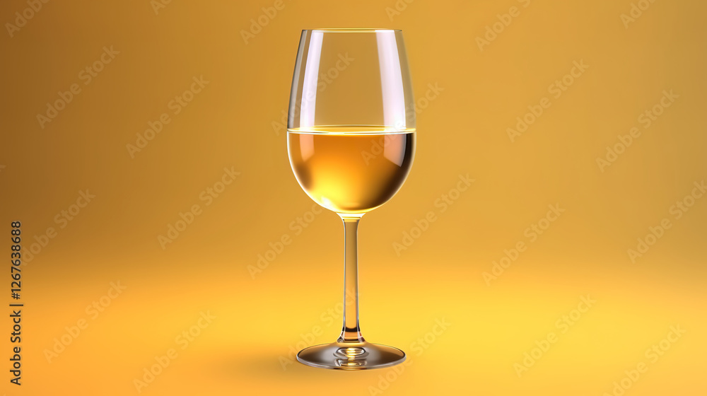Crisp and Chilled Glass of White Wine for Relaxing Evenings Crisp and Chilled Glass of White Wine for Relaxing Evenings