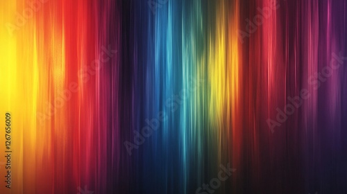 Wallpaper Mural A vibrant gradient of colors blending horizontally, creating a smooth, abstract design that evokes a sense of energy and movement. Torontodigital.ca