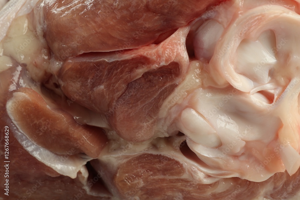 Raw turkey drumstick as background, closeup view Raw turkey drumstick as background, closeup view