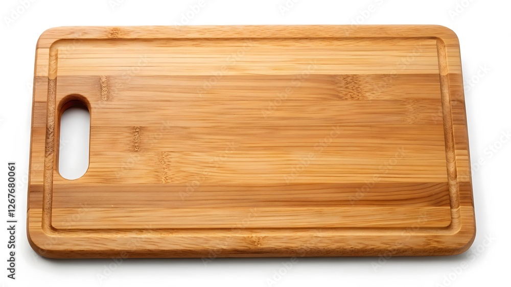 Rectangular Wooden Cutting Board with Handle Rectangular Wooden Cutting Board with Handle
