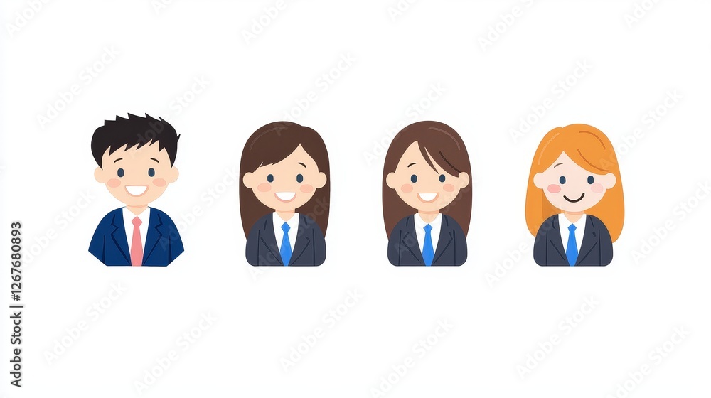 Diverse group of people showcasing a variety of facial expressions in a captivating display of emotions Diverse group of people showcasing a variety of facial expressions in a captivating display of emotions
