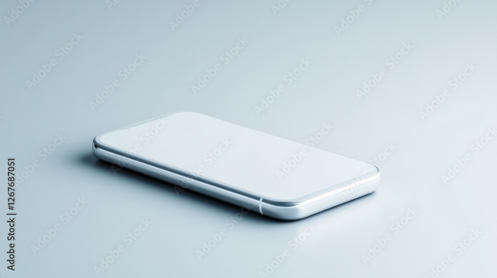 Smartphone on a Desk Smartphone on a Desk