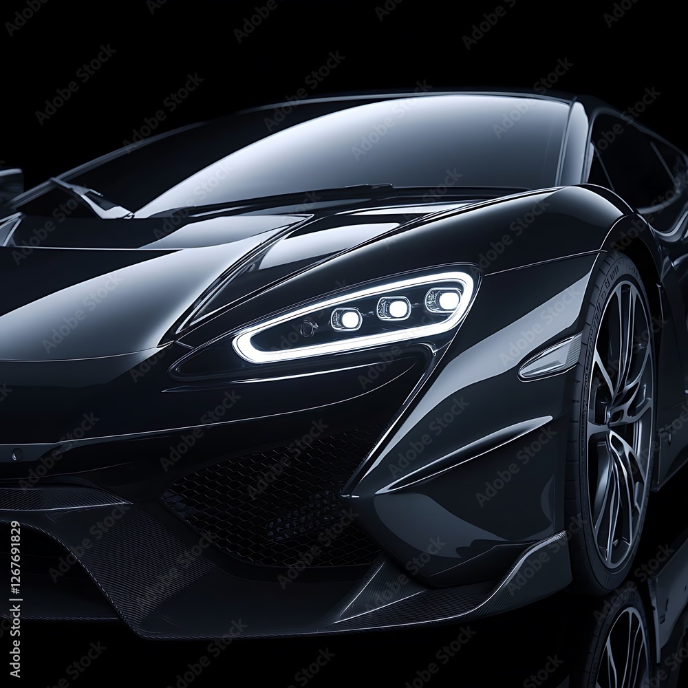 Modern car xenon lamp headlight Modern car xenon lamp headlight
