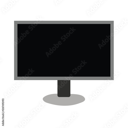 Vector and line art for LCD TV monitors