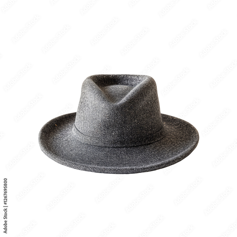 Stylish Grey Fedora Hat - Classic Men's Headwear Stylish Grey Fedora Hat - Classic Men's Headwear