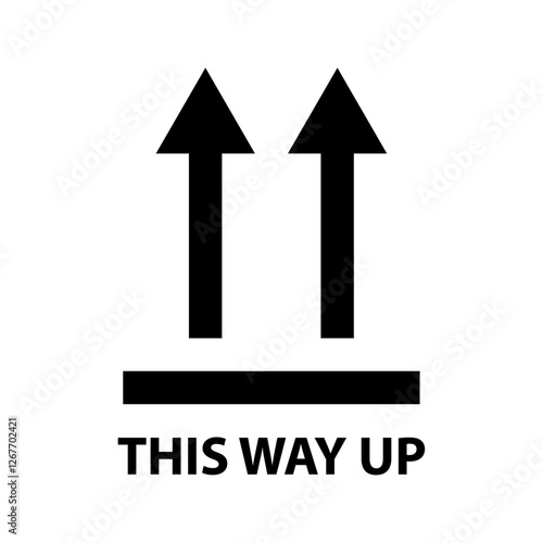 This way up symbol