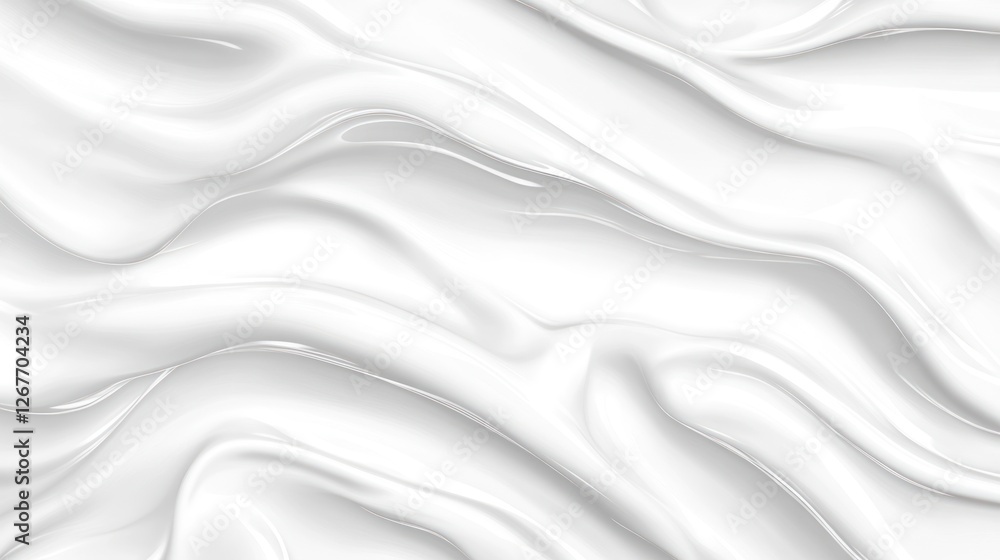 Abstract white silky waves background. Abstract white silky waves background.
