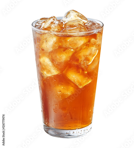Refreshing Iced Tea in a Glass Summer Drink
