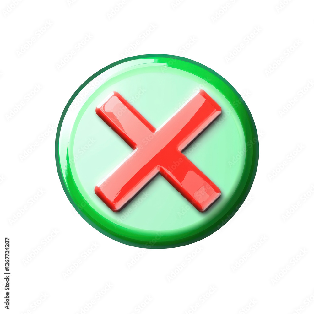 Obraz premium cross buttons