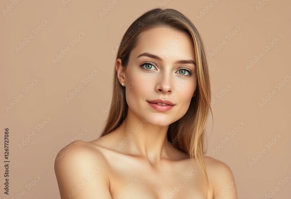 Natural light portrait of a woman Natural light portrait of a woman