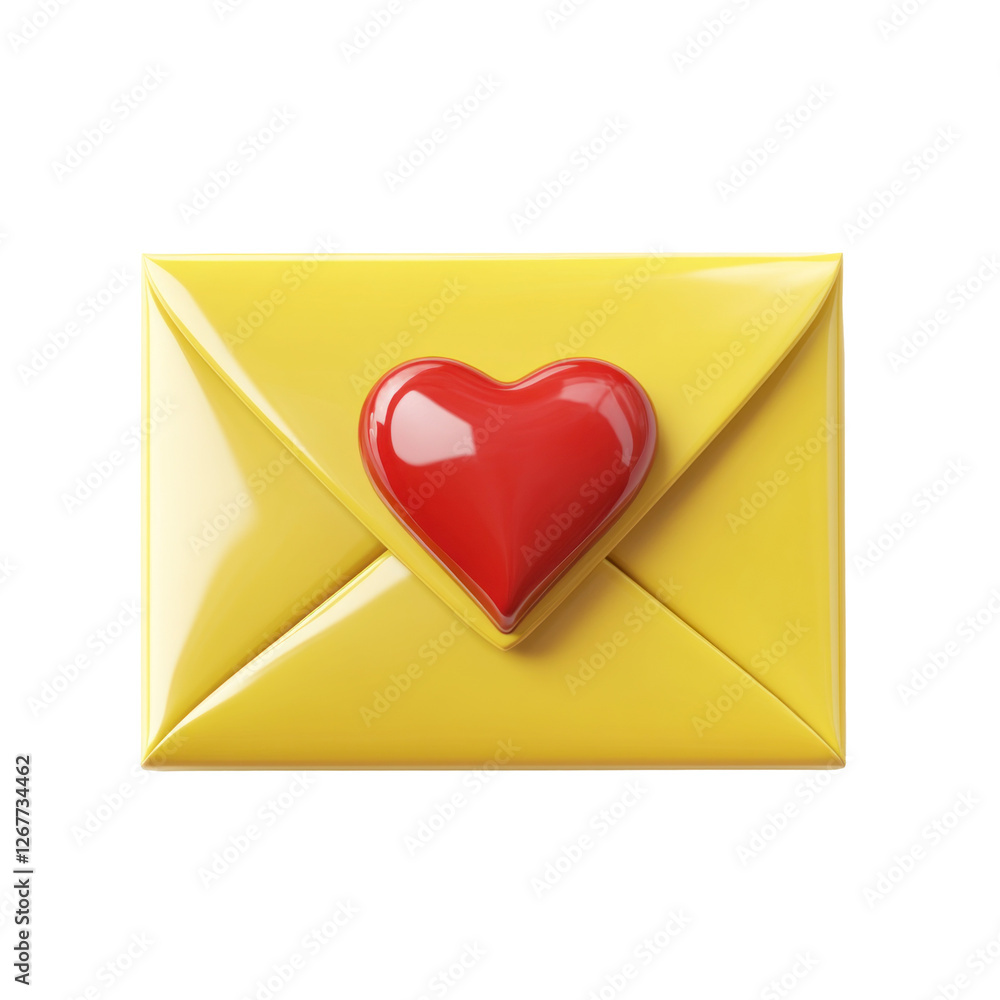 envelope with heart envelope with heart