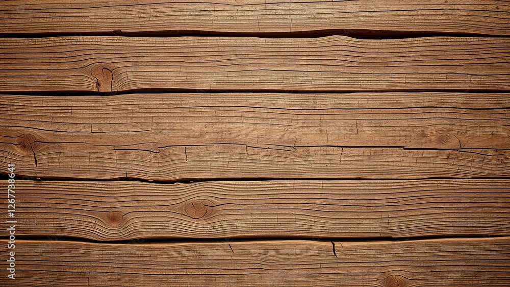 Fototapeta premium Grunge wood texture with natural cracks and knots for rustic backgrounds and design projects, pattern, wooden, rustic