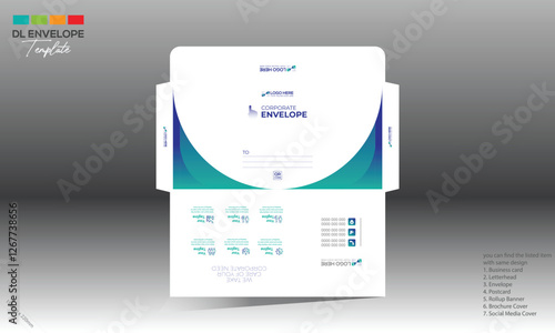 envelope for corporate and any use