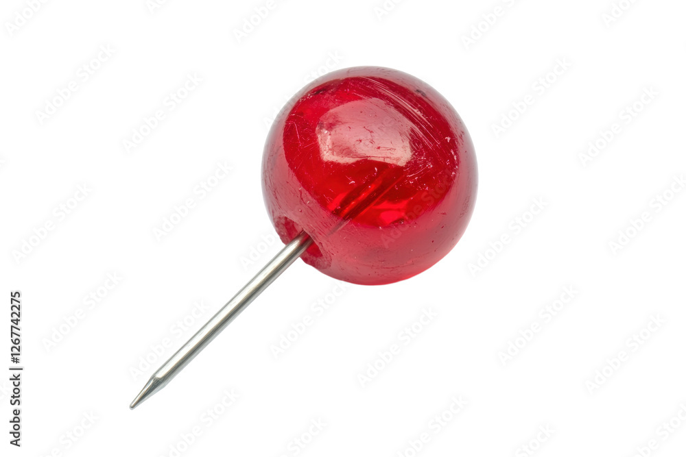 push pin isolated on white push pin isolated on white