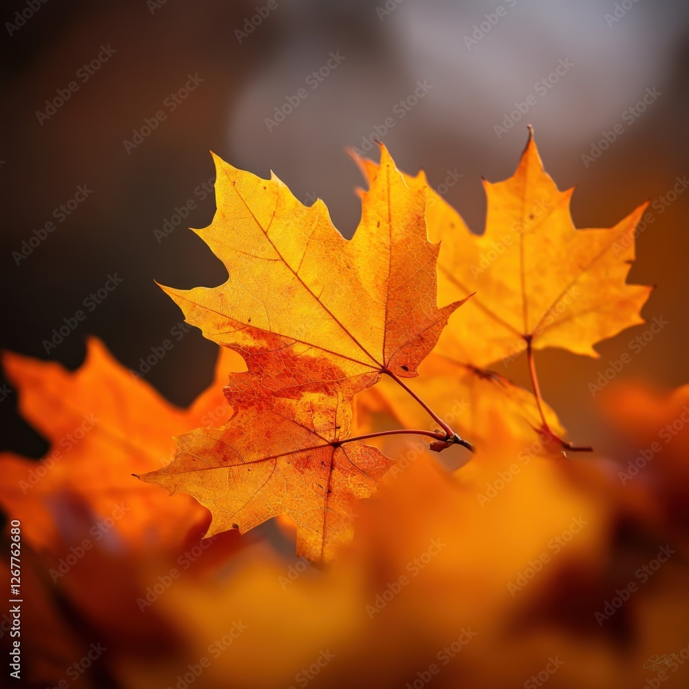 fall maple leaves in warm sunlight fall maple leaves in warm sunlight