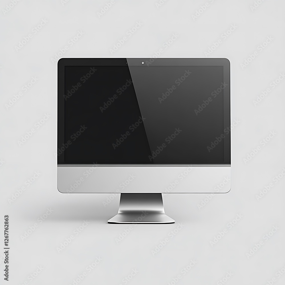 Modern Alluminum Desktop Computer Display Screen