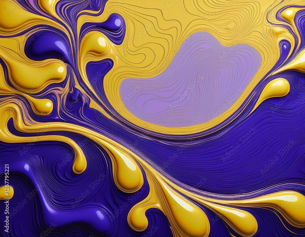 abstract background with melting liquid pattern and with some copy space area abstract background with melting liquid pattern and with some copy space area