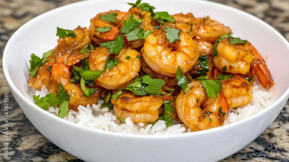 Delicious Shrimp Curry Served in a Bowl with Rich and Flavorful Sauce
Delicious Shrimp Curry Served in a Bowl with Rich and Flavorful Sauce