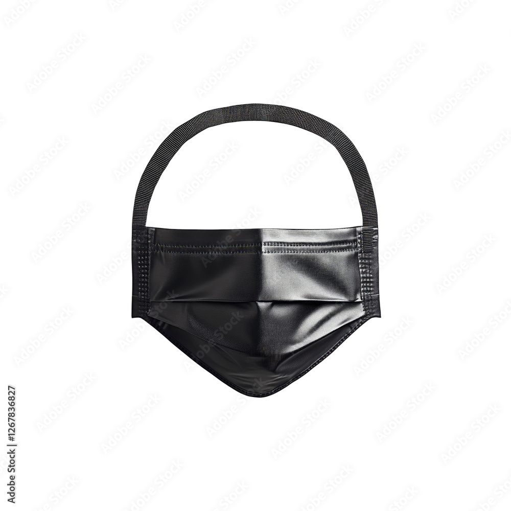 Black Disposable Face Mask with Elastic Ear Loops Black Disposable Face Mask with Elastic Ear Loops