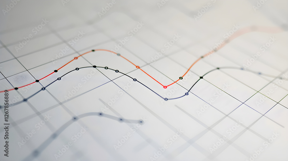 Visual representation of Asset Value and its Corresponding RS ratio on Line Graph Visual representation of Asset Value and its Corresponding RS ratio on Line Graph