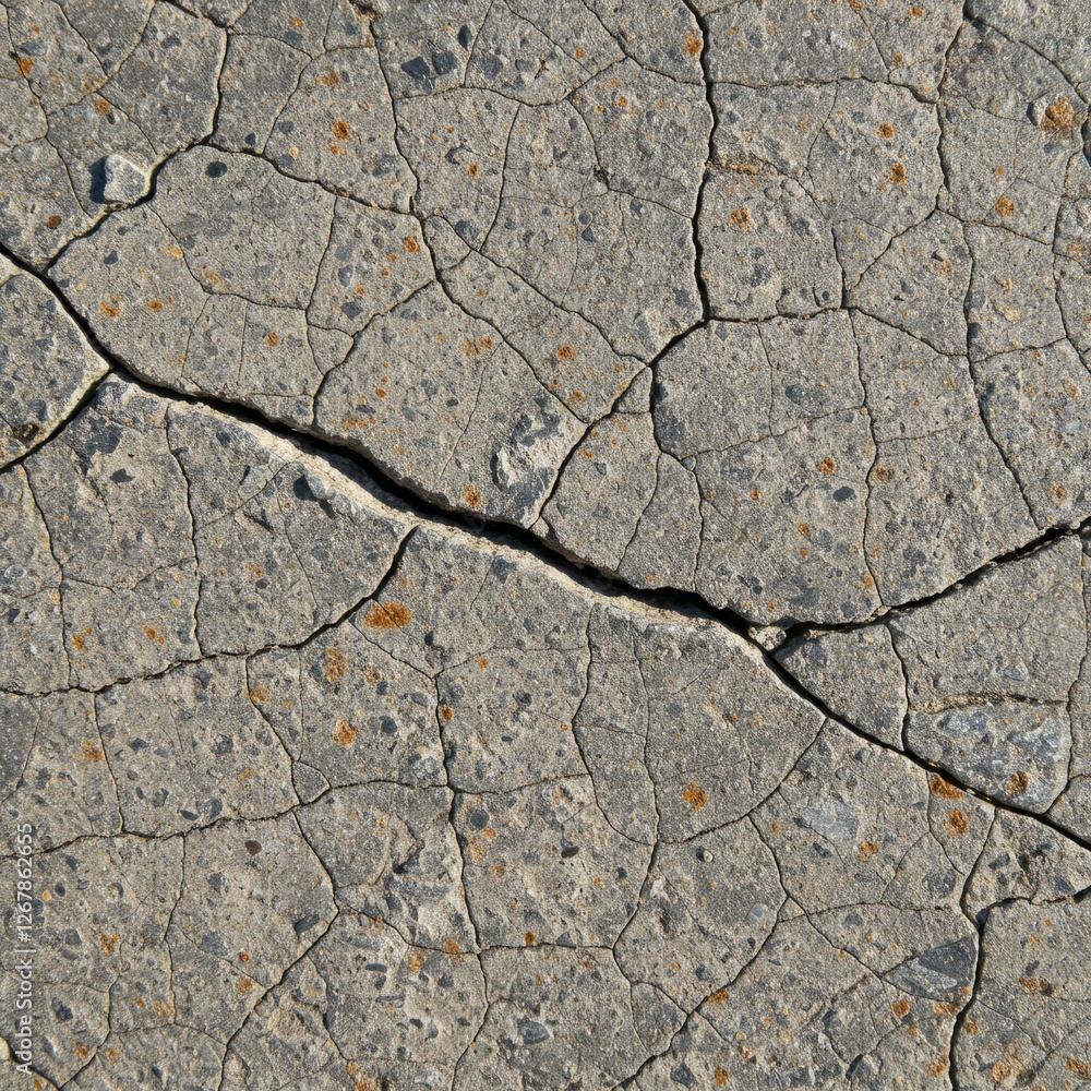 Obraz premium dry cracked earth