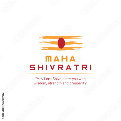 Lord Shiva Maha Shivratri festival vector