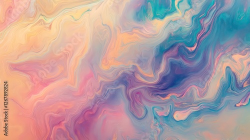 Abstract Liquid Marble Design. Background swirls of color. Possible use stock image for backgrounds or posters photo