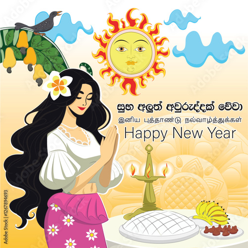 Sinhala and Hindu New Year Wisher