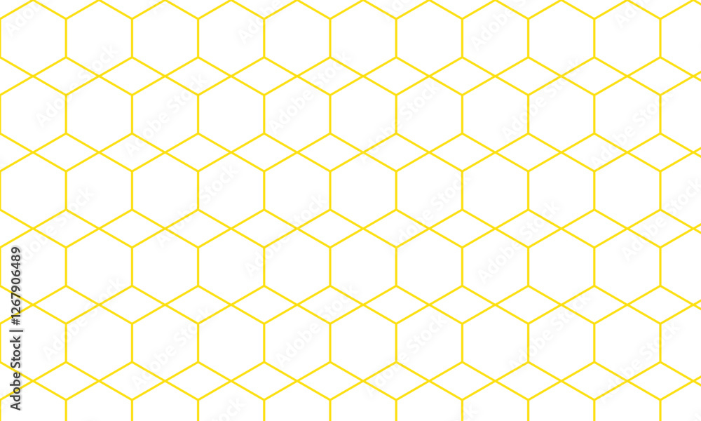 abstract geometric yellow hexagon pattern art. abstract geometric yellow hexagon pattern art.