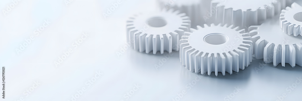 White Gears: Precision and Mechanics. Interlocking components drive efficiency and innovation in motion. Connecting power, technology, and automation. White Gears: Precision and Mechanics. Interlocking components drive efficiency and innovation in motion. Connecting power, technology, and automation.
