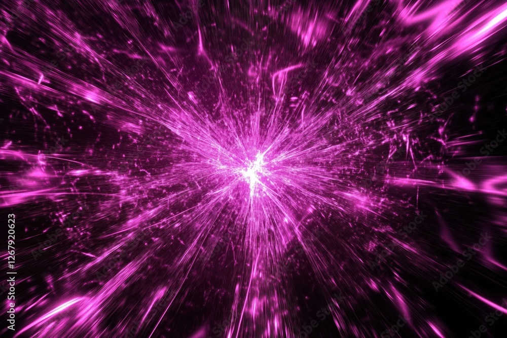 Fototapeta premium energy lights with abstract colored background 