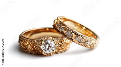 An Eternal Symbol of Love and Loyalty! Wedding Rings Representing Sacred Bonds and Lifelong Promises photo