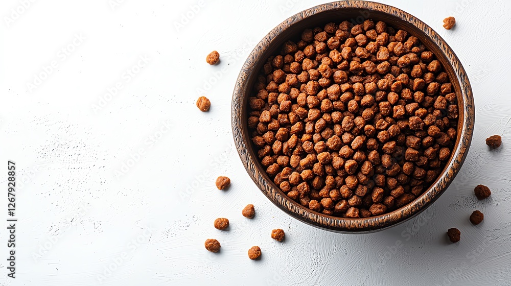 Bowl of dried chickpeas on a white surface. Bowl of dried chickpeas on a white surface.