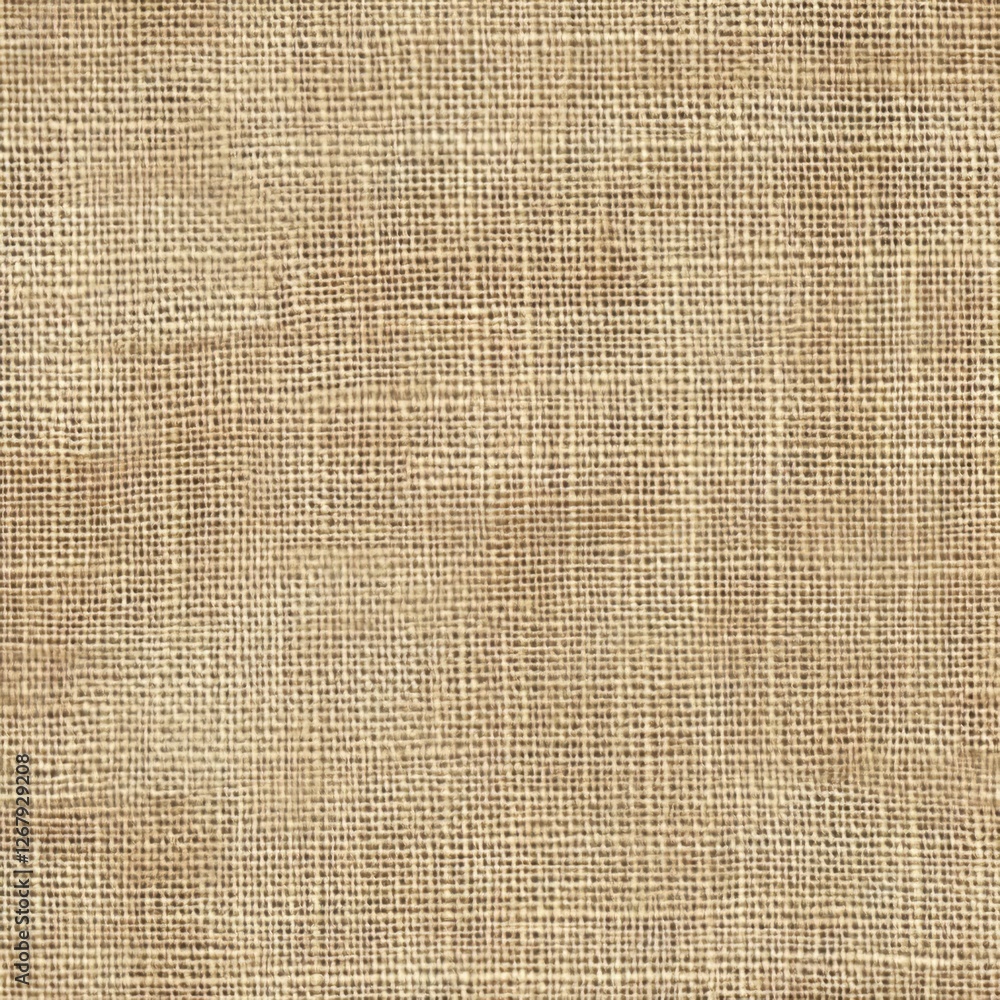 Seamless Pattern - Beige Burlap Texture Background Seamless Pattern - Beige Burlap Texture Background
