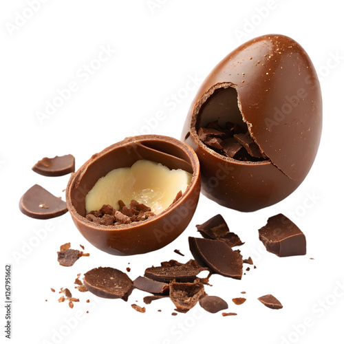 Delicious chocolate eggs