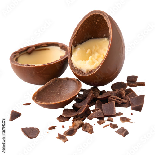 Delicious chocolate eggs