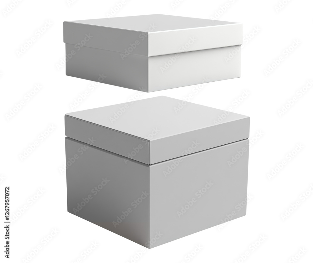Minimalist white gift boxes stacked, perfect for any occasion Minimalist white gift boxes stacked, perfect for any occasion