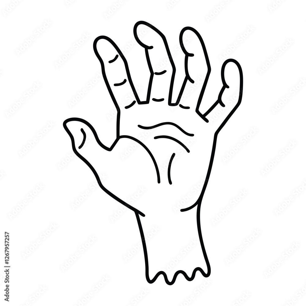 zombie hand zombie hand