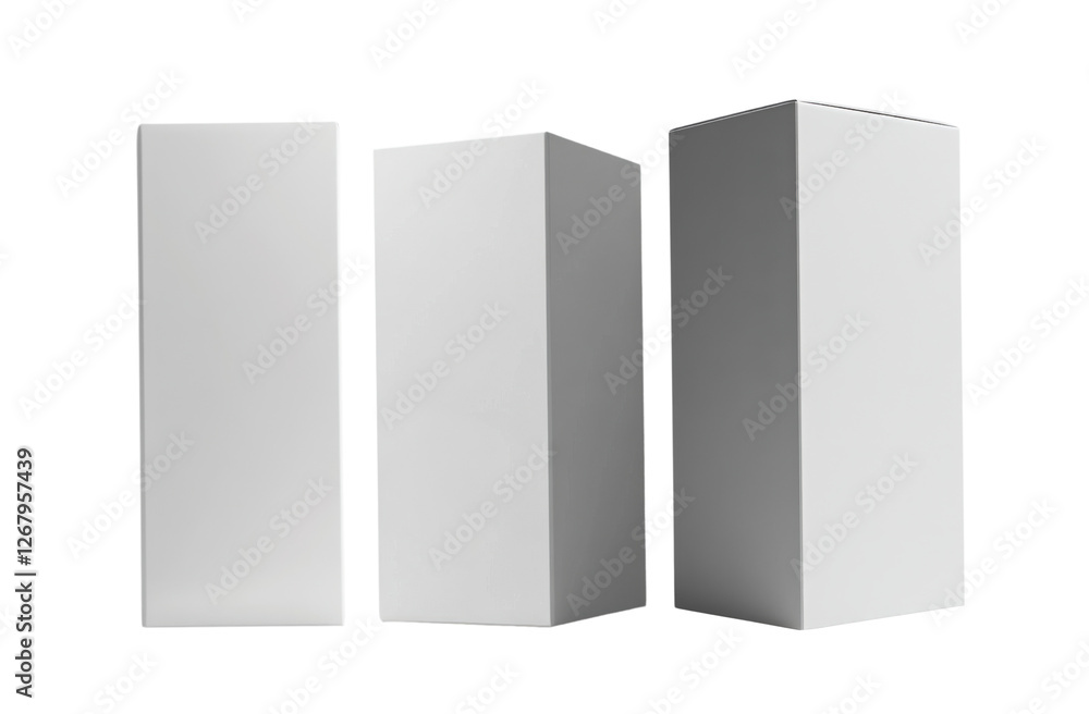 Minimalist white geometric shapes create modern aesthetic for design Minimalist white geometric shapes create modern aesthetic for design