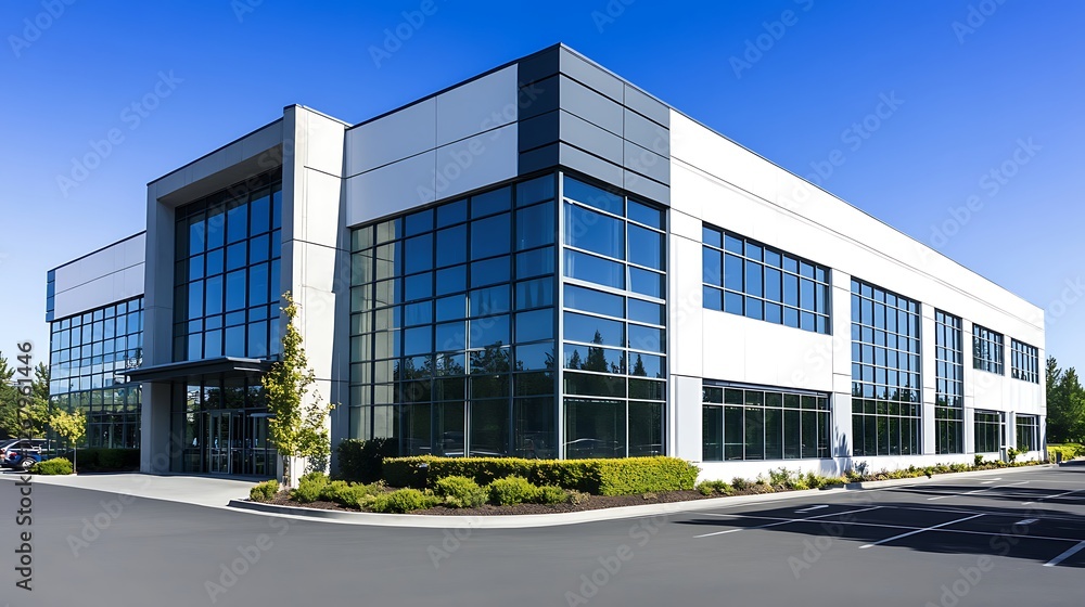 Fototapeta premium Spacious business center offering professional appeal and functionality pictures