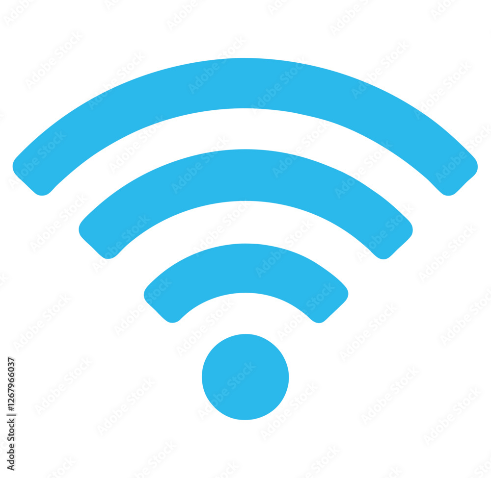 Wi-Fi icon set. Network symbol. Wireless connection vector illustration. Wi-Fi signal sign. Hotspot pictogram. Wi-Fi icon set. Network symbol. Wireless connection vector illustration. Wi-Fi signal sign. Hotspot pictogram.